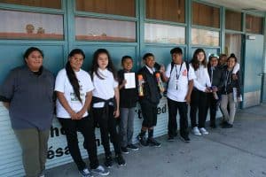 Photo of teens during COVID-19 shelter in place