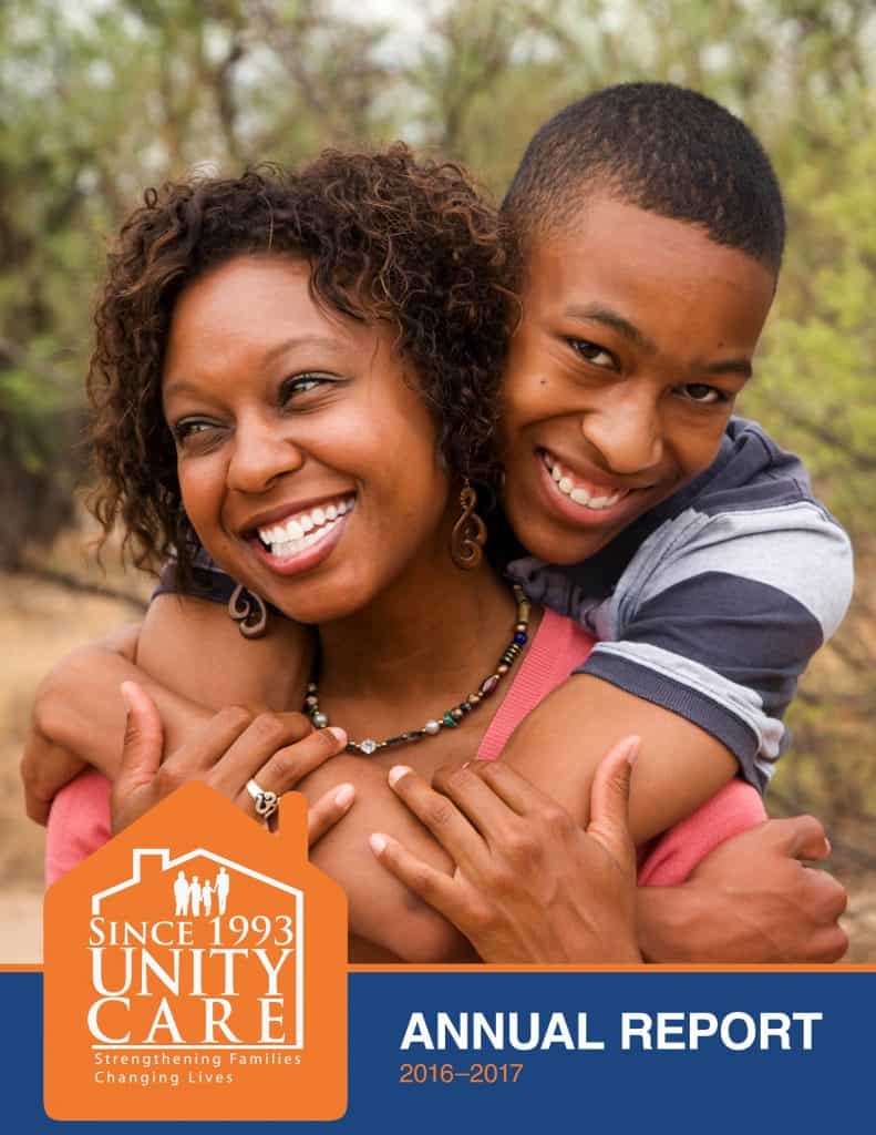 Unity Care Annual Report cover