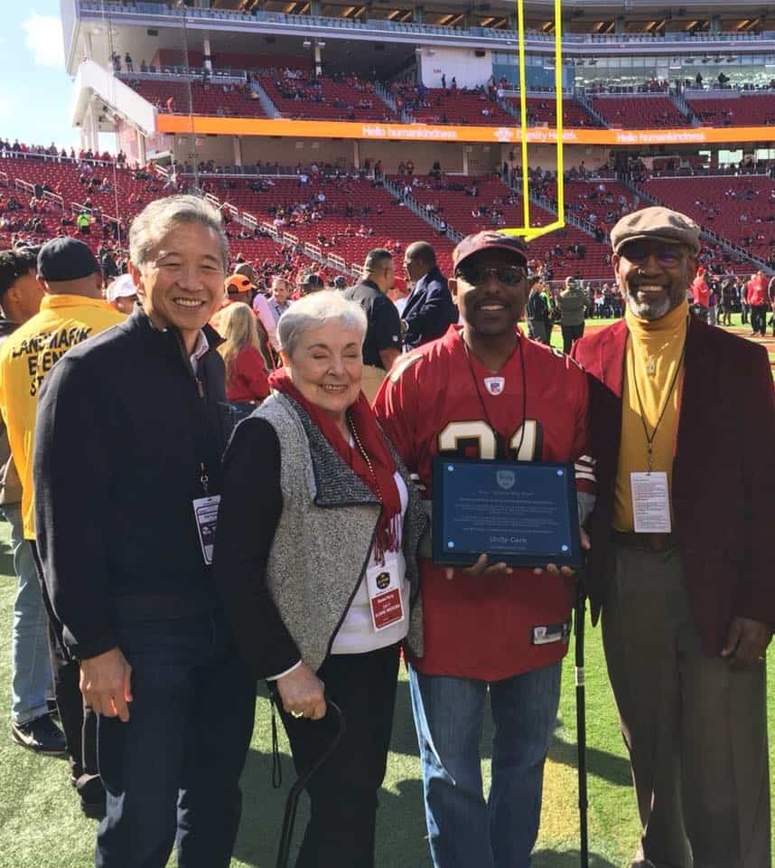 Andre with Unity Award