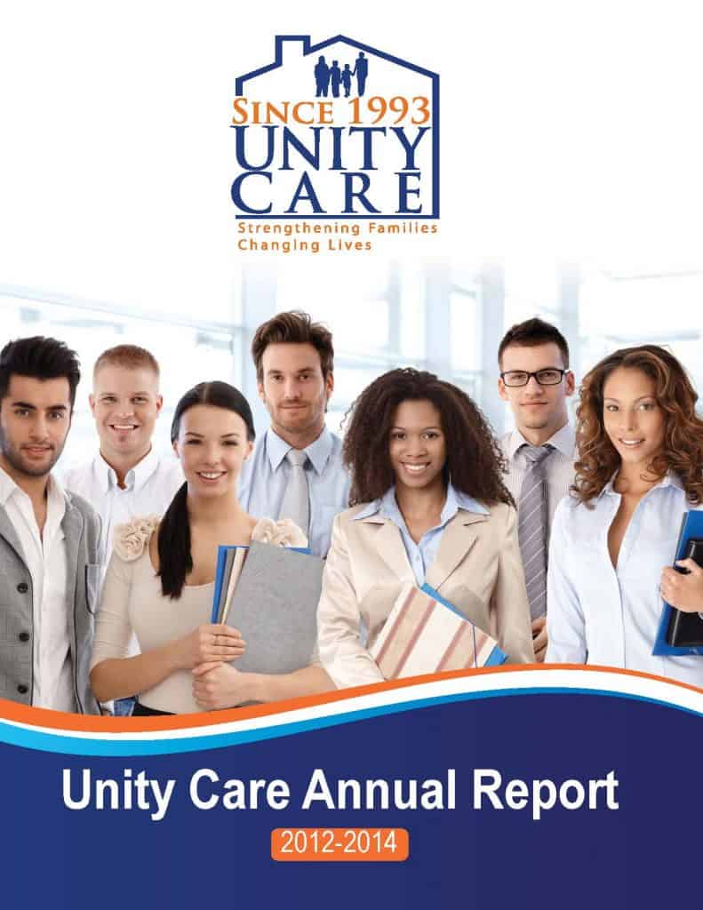 Unity Care Annual Report cover