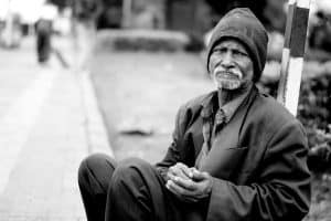 homeless adult